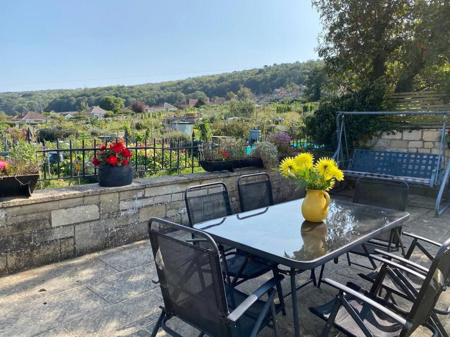 Ferienwohnung The Terrace - Annexe With Views Bathford Exterior foto